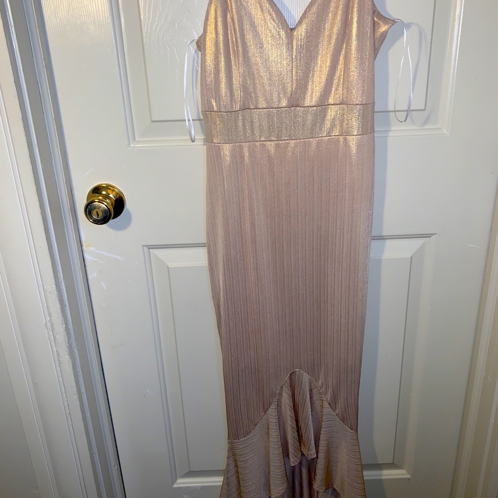 Gold Evening Dress
